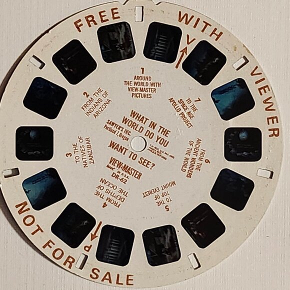 VINTAGE VIEW-MASTER Preview Reels x 2 Sawyer's Inc. - Picture 4 of 4